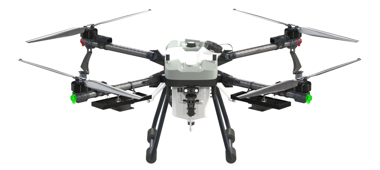 A-24 Falco Hybrid agriculture drone, powered by gasoline engine